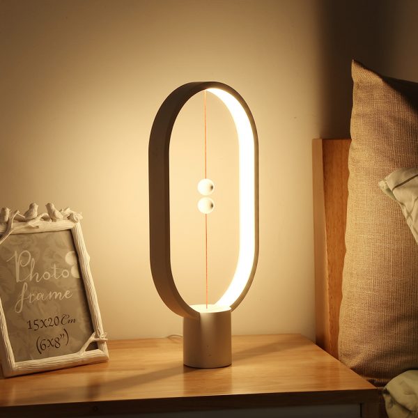 LED Night Light With Magnetic Balls Switch - Bedroom