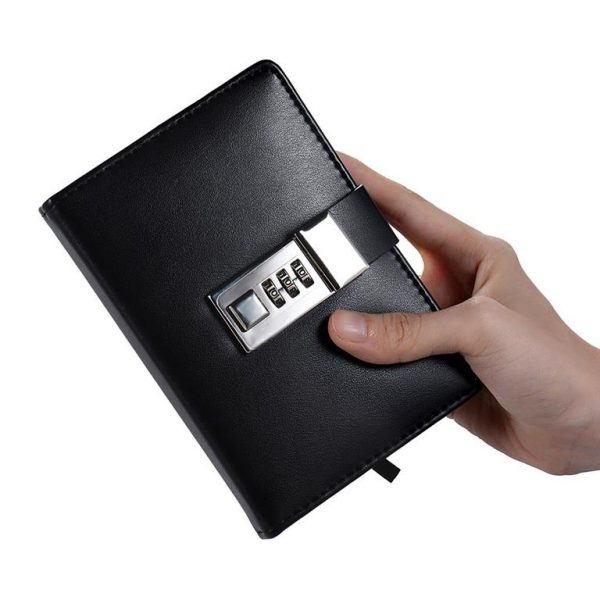 Notebook with Password Lock - Hand