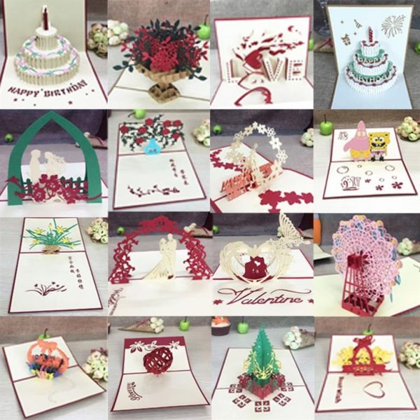 3D Pop Up Cards For All Occasions