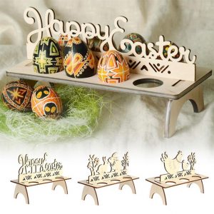Decorative Wooden Easter Egg Holder