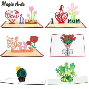 Mother's Day 3D Pop Up Cards