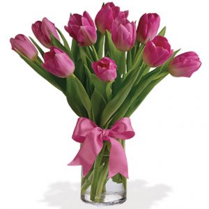 Precious Pink Tulips Flower Delivery