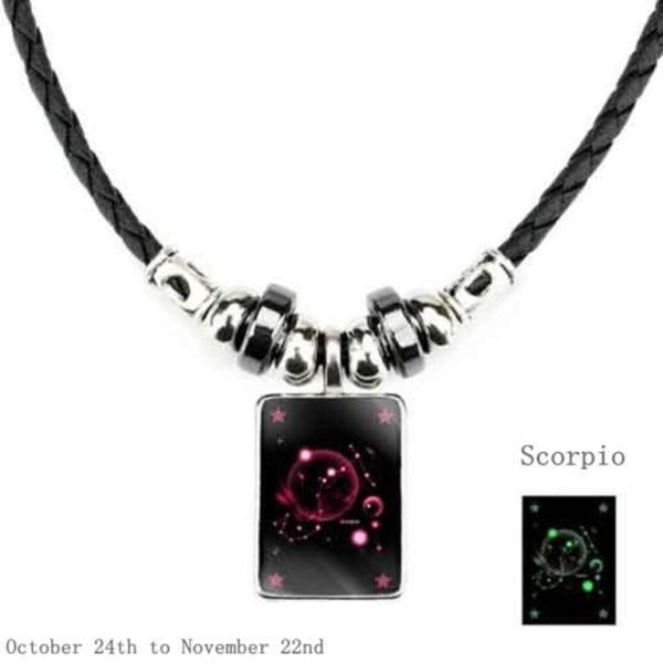 Luminous Zodiac Pendant_Scorpio