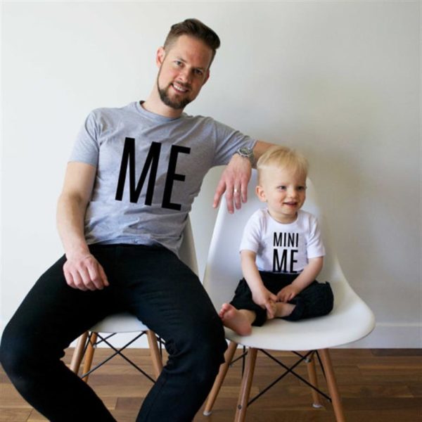 Matching Father And Son T Shirts - Me