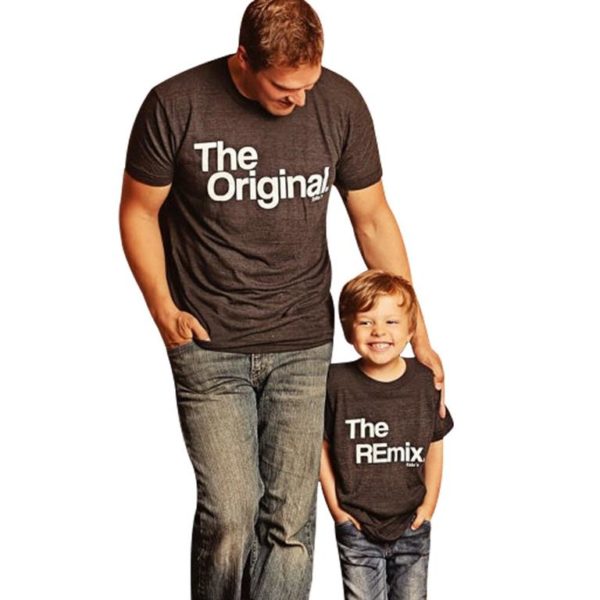 Matching Father And Son T Shirts - Original