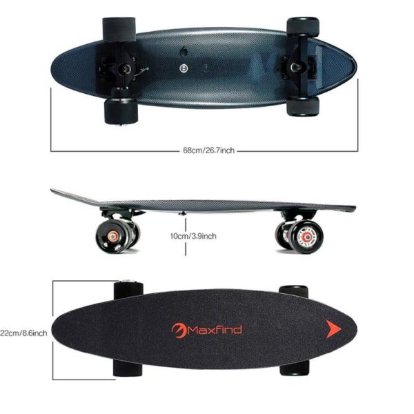Maxfind Electric Skateboard - Dimensions