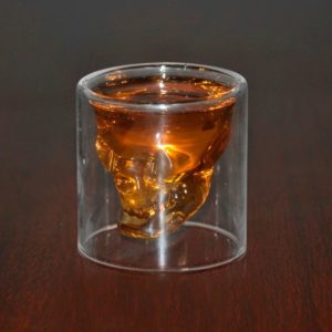 Crystal Skull Glass