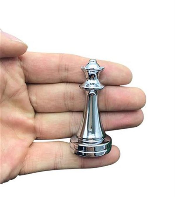 Professional Chess Set - Golden And Silver Chess Pieces - 6