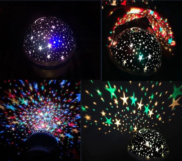 Children's Starry Sky LED Projection Night Light - 8