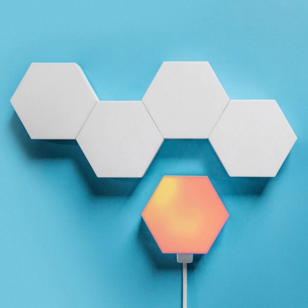 Smart Quantum Lamp – Modular Hexagonal Touch Sensitive Lighting System - 9