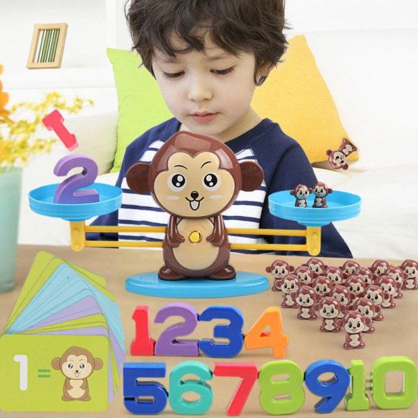 Monkey Balance - Childrens Counting Game - 1