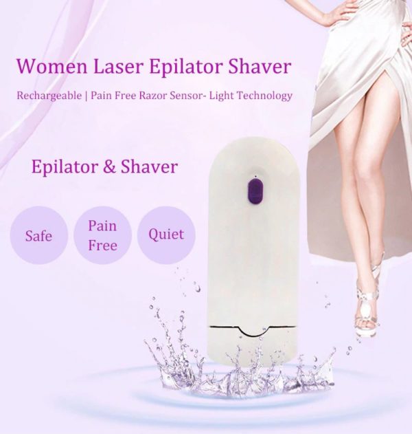 Women's Laser Epilator Shaver Kit - 1