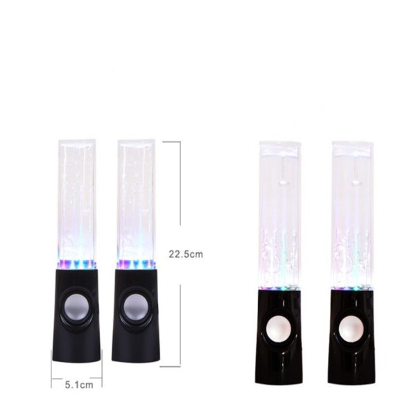 LED Dancing Water Speakers - Size