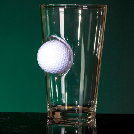 Golf Ball Beer Glass - 2