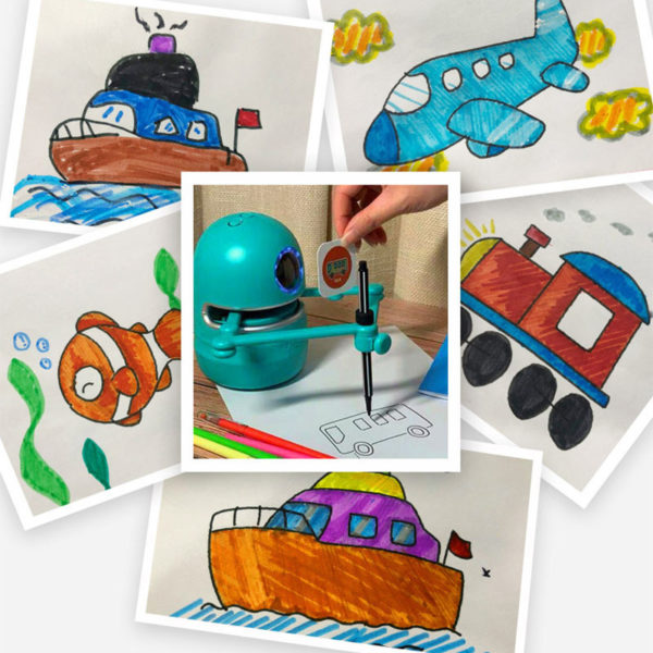 Flash Card Drawing Robot For Kids
