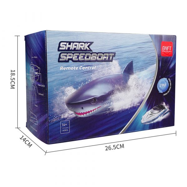 Electric RC Shark Speed Boat 2