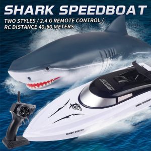 Electric RC Shark Speed Boat