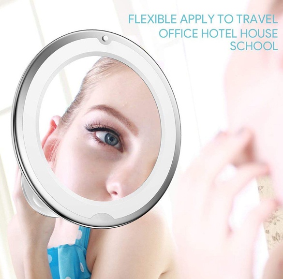 Flexible Gooseneck Makeup Mirror 6