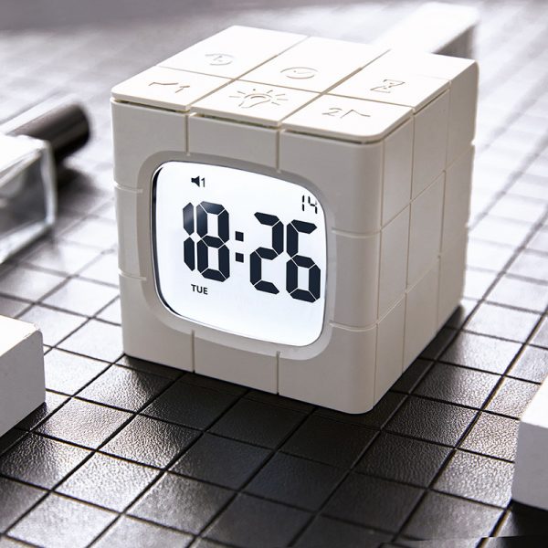 Rubiks Cube Alarm Clock