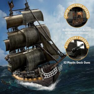 3D Puzzle of Queen Anne's Revenge - 5