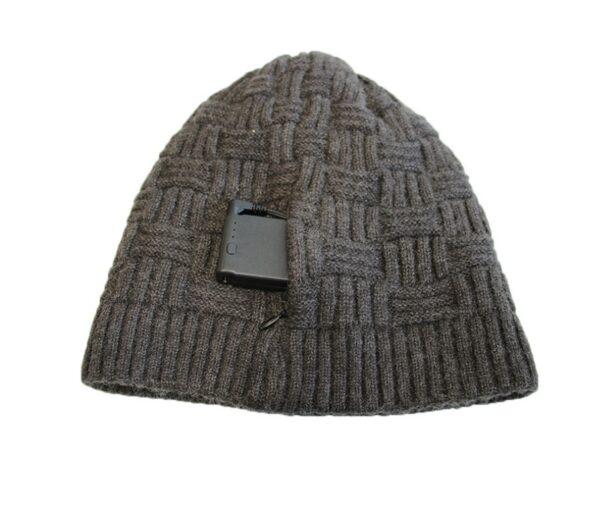 USB Heated Fleece Winter Hat 9