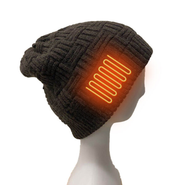 USB Heated Fleece Winter Hat 8