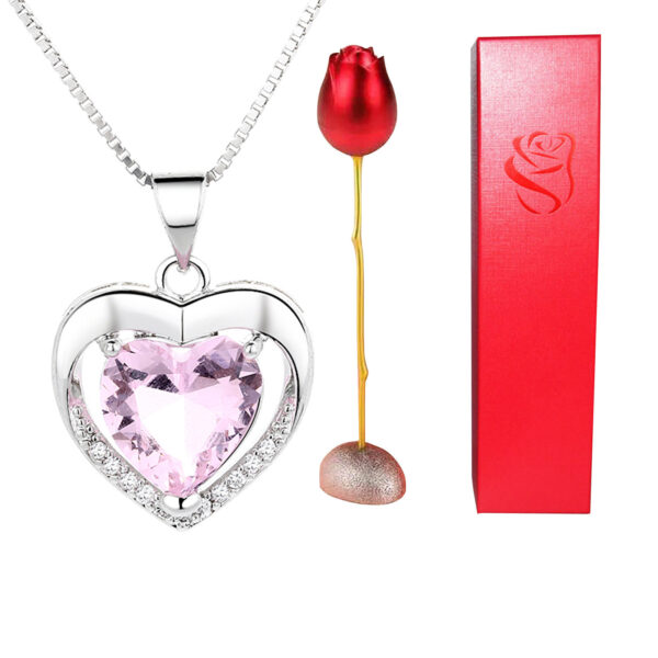 Rose and Pendant Gift Pack 7