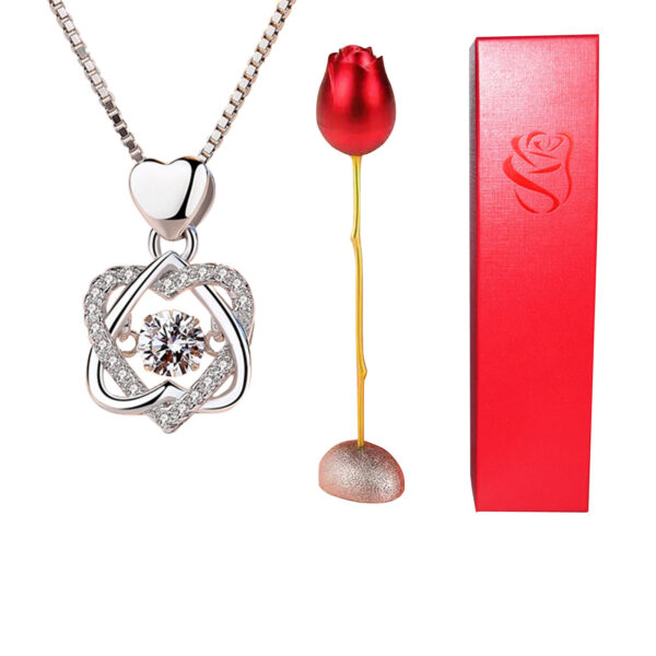Rose and Pendant Gift Pack 1