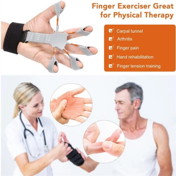 Silicone Finger Strengthener 6