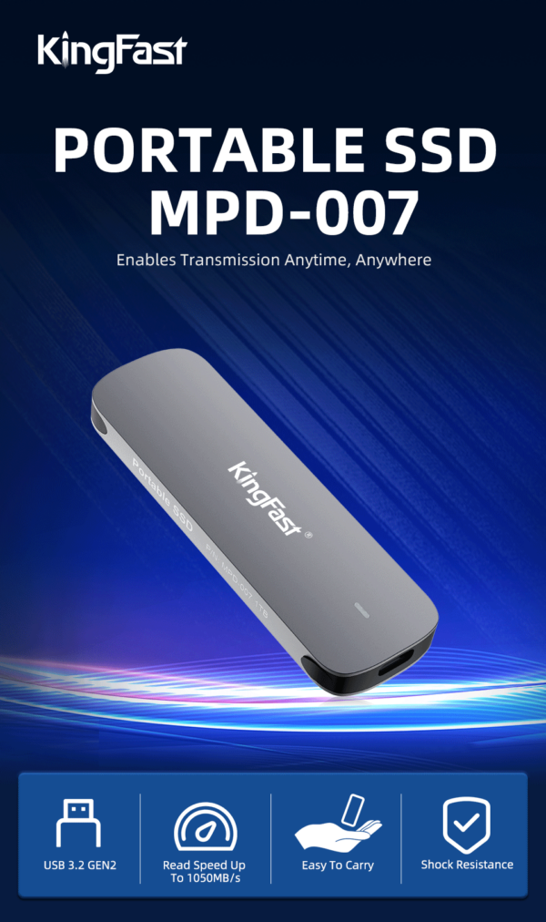 KingFast External SSD MPD-007 1