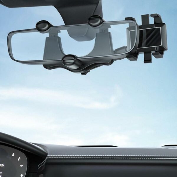 Ultimate Car Phone Holder - Rearview Mirror 7