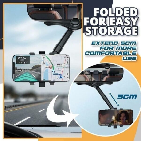 Ultimate Car Phone Holder - Rearview Mirror 1