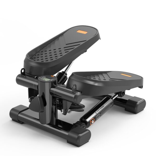 Home Office Exercise Mini Stepper With Resistance Bands And LCD Monitor - Image 5